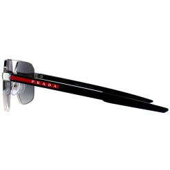 Prada Sport Aviator^Sunglasses PS55WS 1BC06G Silver Grey Gradient Polarized