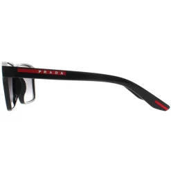 Prada Sport Rectangle^Sunglasses PS05YS 1AB09U Black Grey Gradient