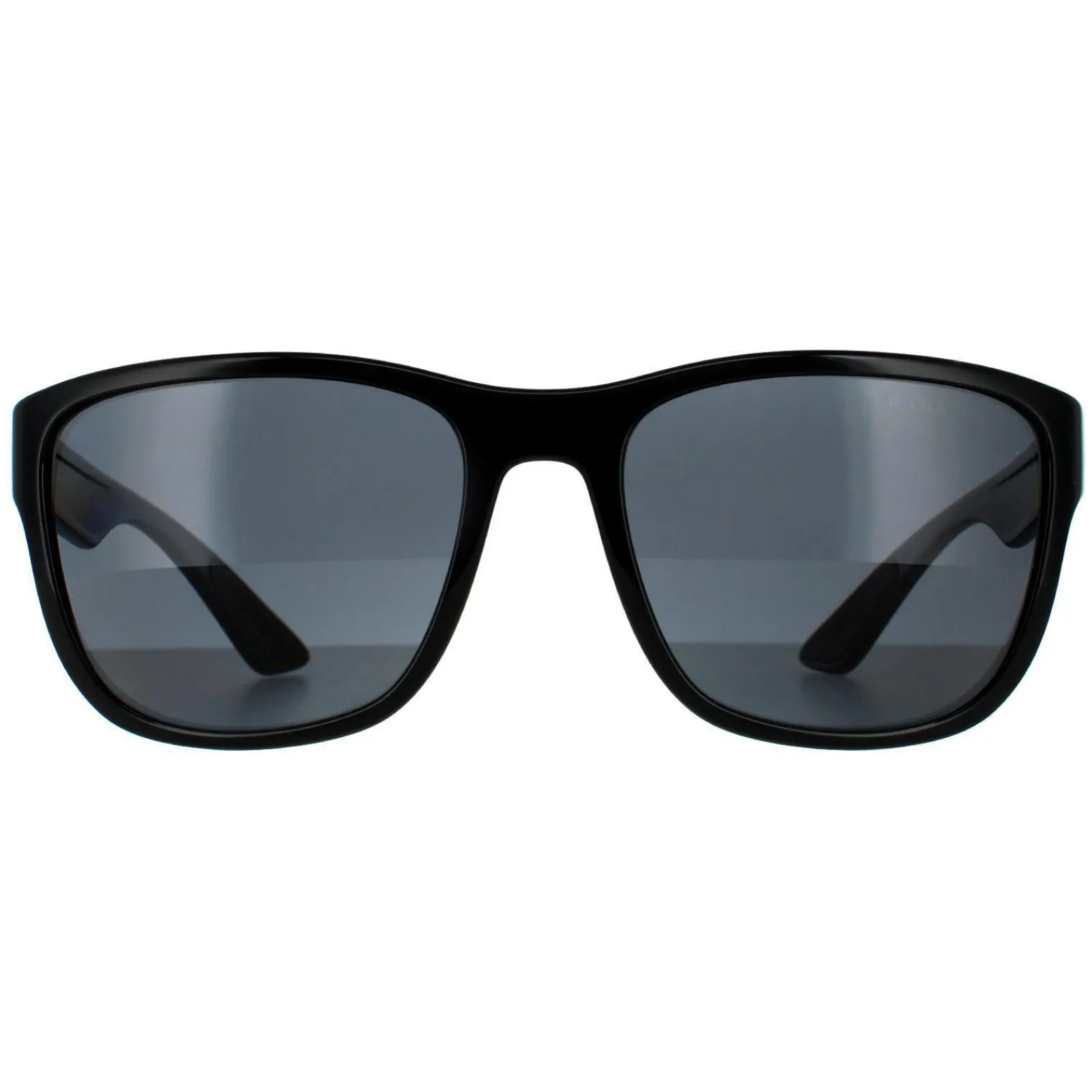 Prada Sport Polarised^Sunglasses PS01US 1AB5Z1 Black Grey Polarized