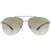 Prada Sport Aviator^Sunglasses PS54TS 5AV1X1 Gunmetal Green Gradient 61mm