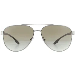 Prada Sport Aviator^Sunglasses PS54TS 5AV1X1 Gunmetal Green Gradient 61mm