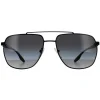 Prada Sport Polarised^Sunglasses PS55VS 1BO5W1 Matte Black Grey Gradient Polariz