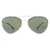 Prada Sport Polarised^Sunglasses 50SS GAQ5X1 Silver Black Green Polarized