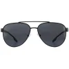 Prada Sport Polarised^Sunglasses 54TS 1AB5Z1 Black Grey Polarized