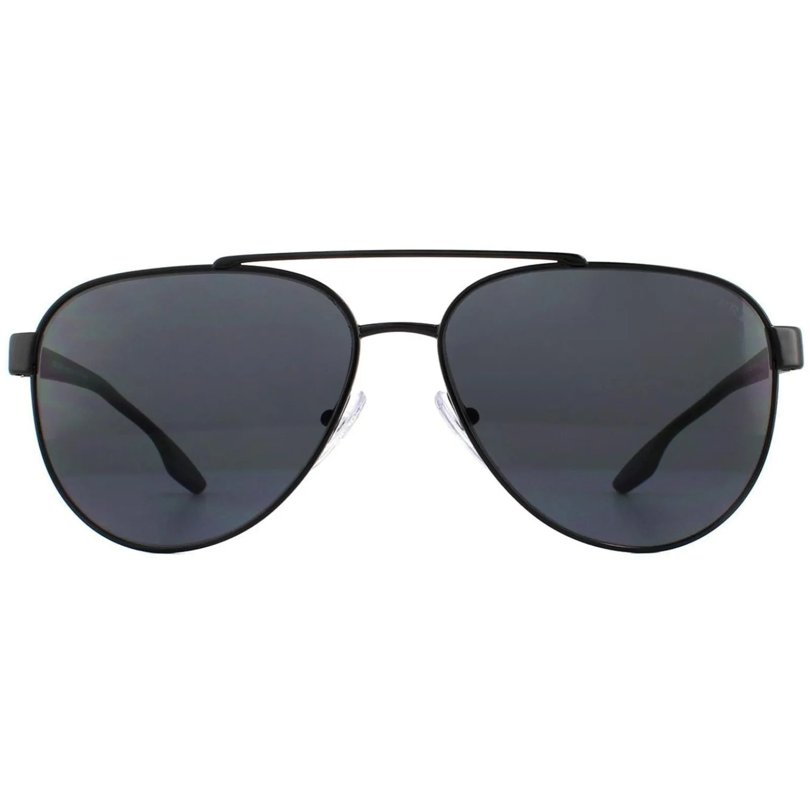 Prada Sport Polarised^Sunglasses 54TS 1AB5Z1 Black Grey Polarized