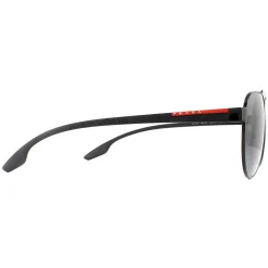 Prada Sport Polarised^Sunglasses 54TS 1AB5Z1 Black Grey Polarized