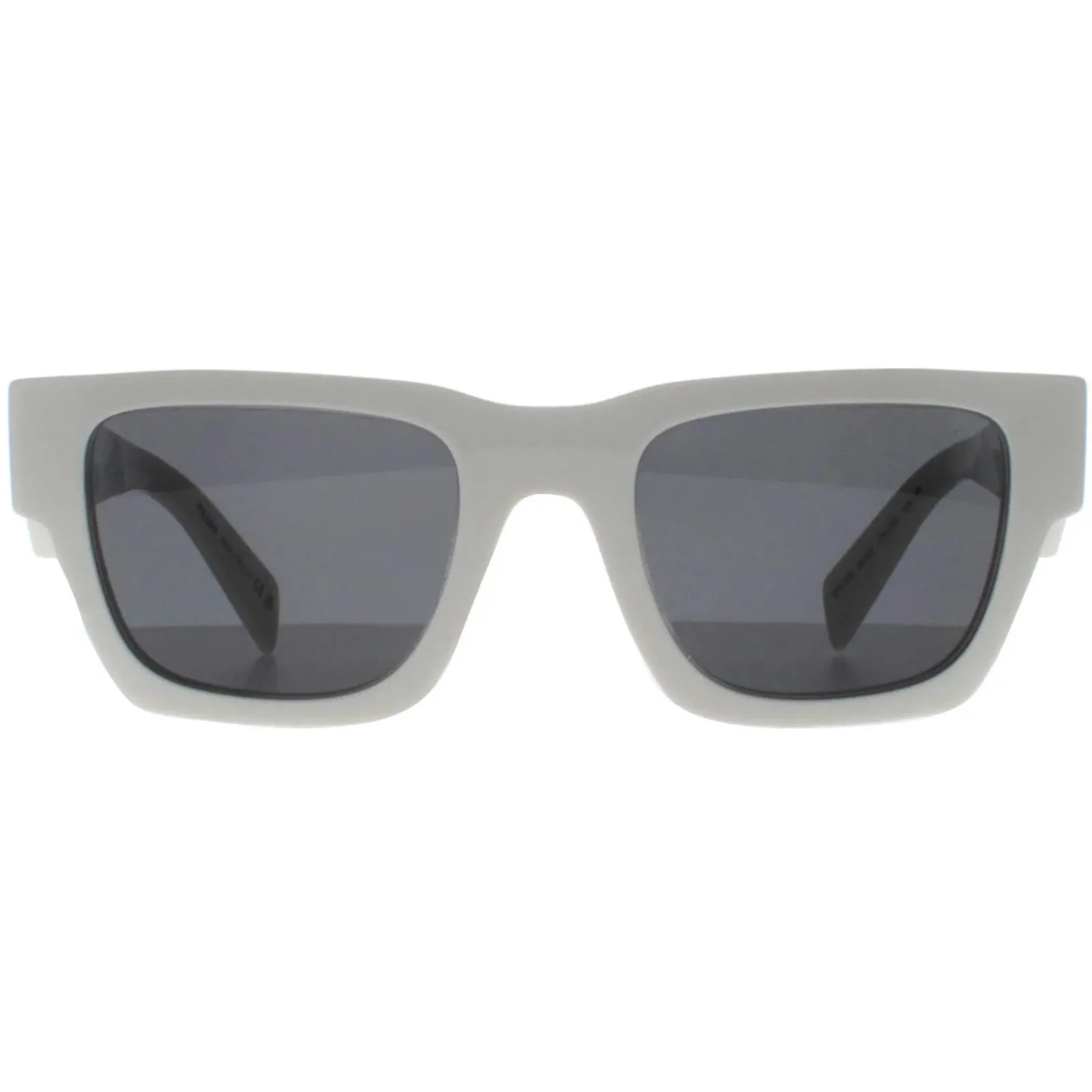 Prada Prada|Square^Sunglasses PRA06S 17K08Z Talc Dark Grey