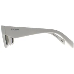 Prada Prada|Square^Sunglasses PRA06S 17K08Z Talc Dark Grey