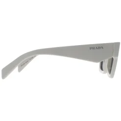 Prada Prada|Square^Sunglasses PRA06S 17K08Z Talc Dark Grey