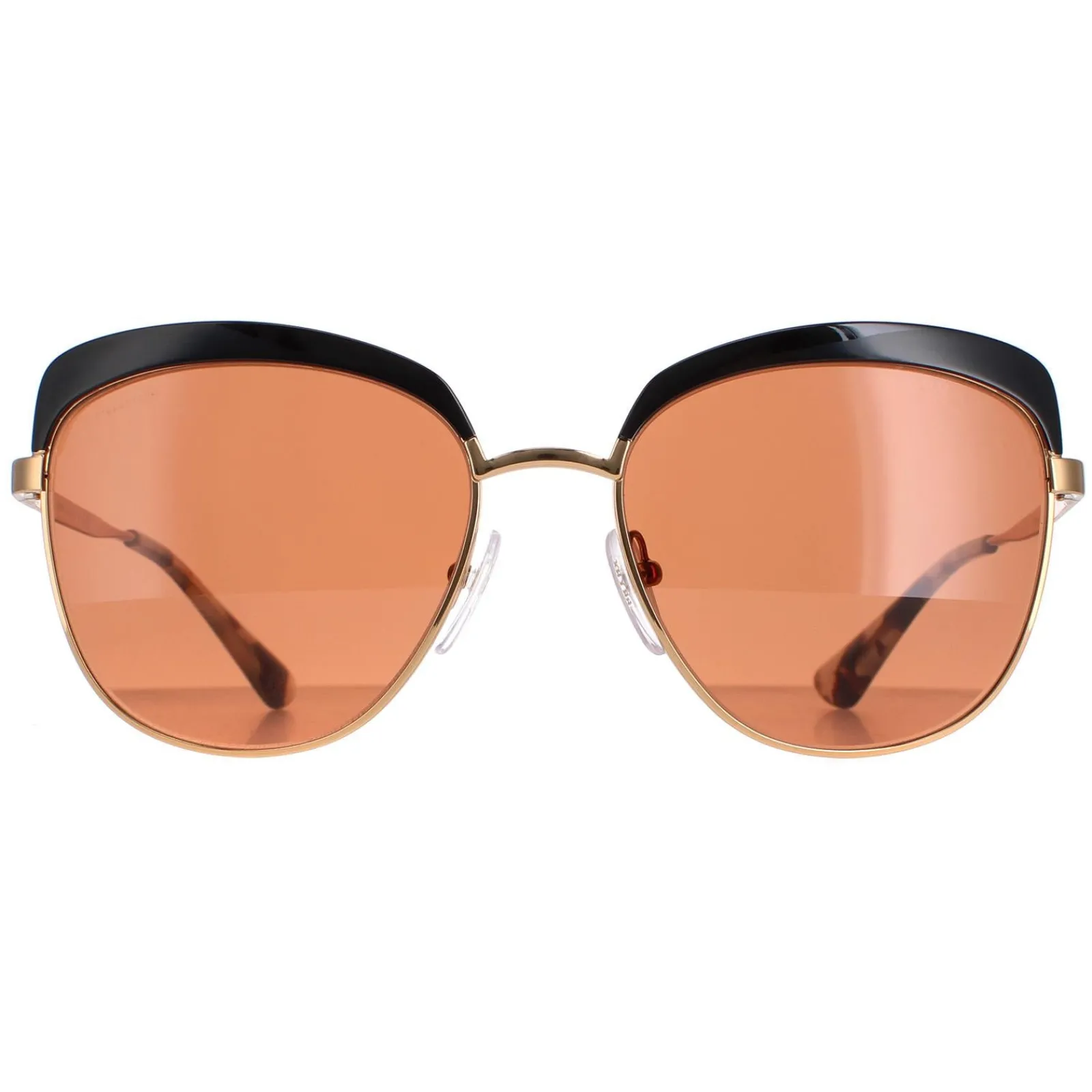 Prada Square|Prada^Sunglasses PR51TS LAX6N0 Antique Gold Black Brown