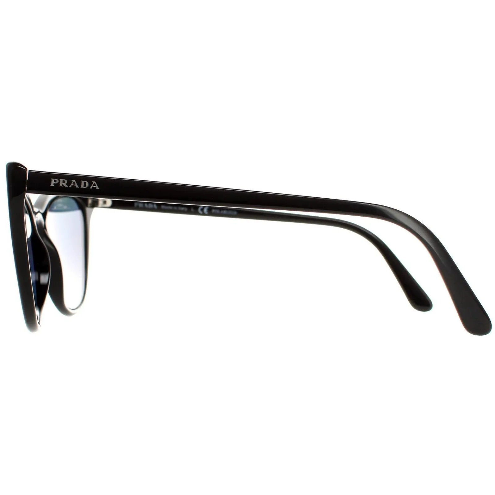 Prada Polarised^Sunglasses PR01VS 1AB5Z1 Black Grey Polarized