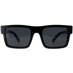 Prada Prada|Rectangle^Sunglasses PR19WS 1AB5S0 Black Dark Grey