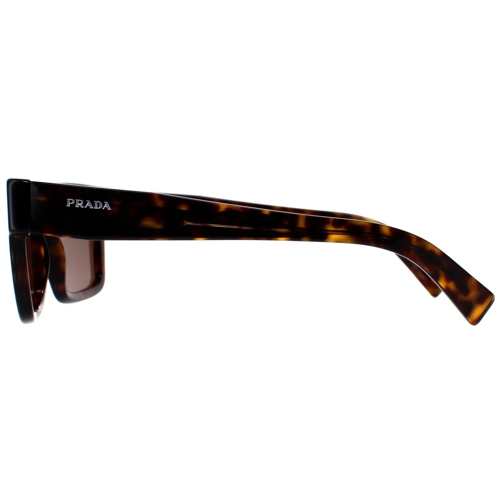 Prada Prada|Rectangle^Sunglasses PR19WS 2AU8C1 Tortoise Dark Brown