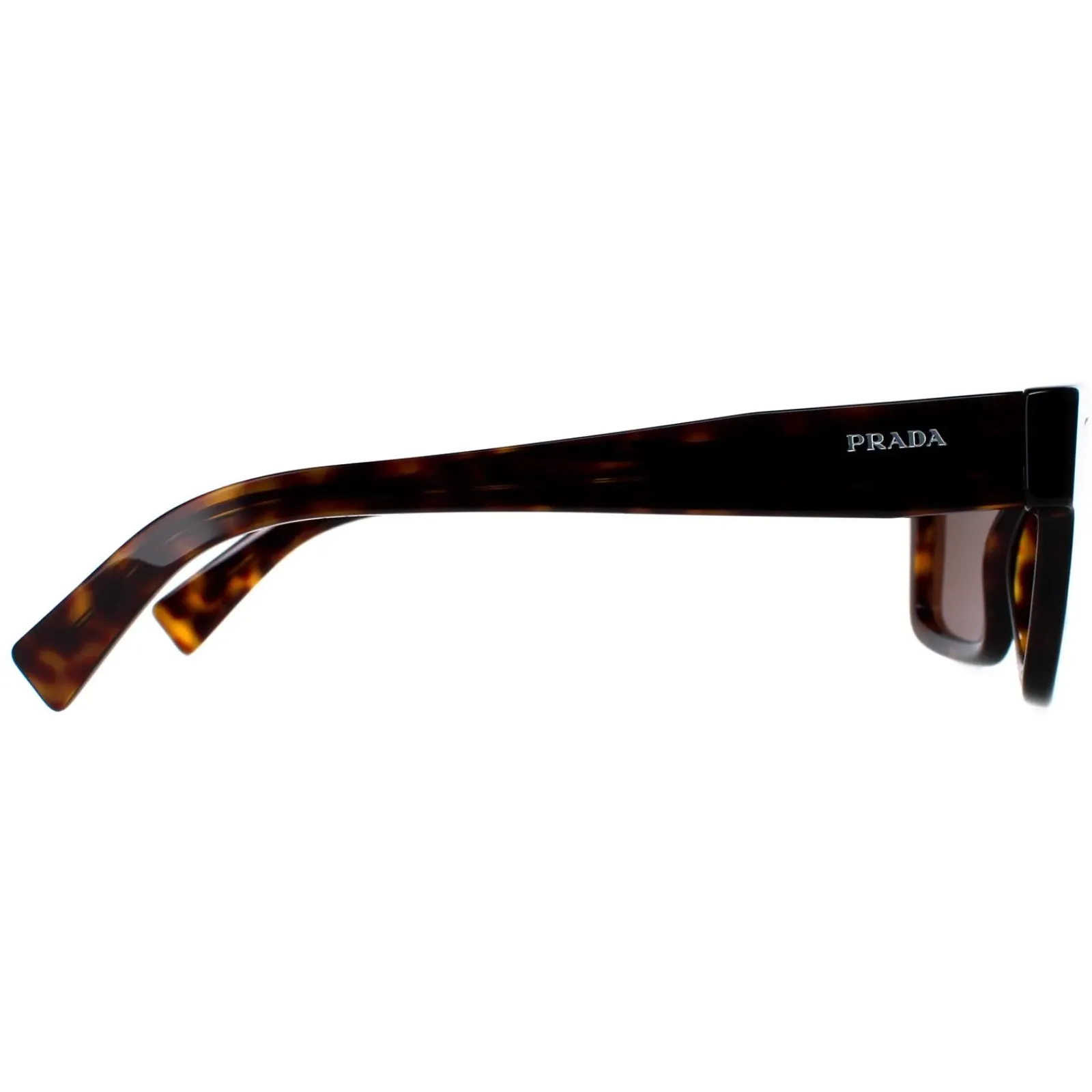 Prada Prada|Rectangle^Sunglasses PR19WS 2AU8C1 Tortoise Dark Brown