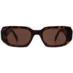 Prada Prada|Rectangle^Sunglasses PR17WS 2AU8C1 Tortoise Brown