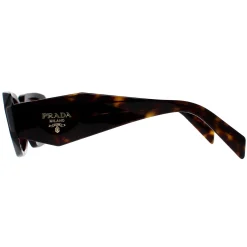 Prada Prada|Rectangle^Sunglasses PR17WS 2AU8C1 Tortoise Brown