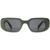Prada Prada|Rectangle^Sunglasses PR17WS 13N5S0 Sage Black Dark Grey