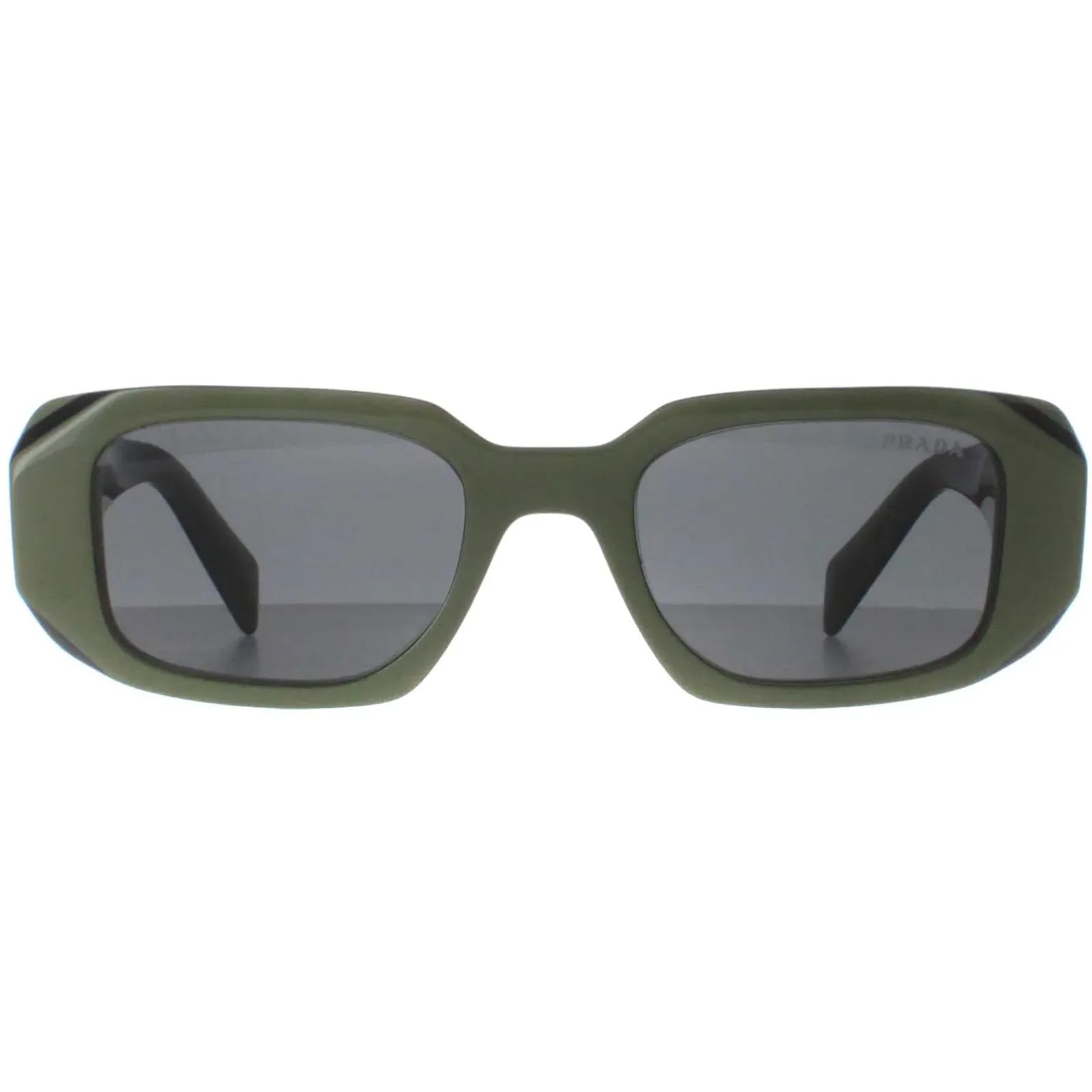 Prada Prada|Rectangle^Sunglasses PR17WS 13N5S0 Sage Black Dark Grey