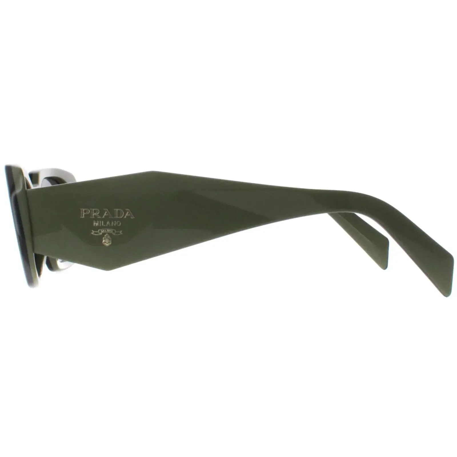 Prada Prada|Rectangle^Sunglasses PR17WS 13N5S0 Sage Black Dark Grey
