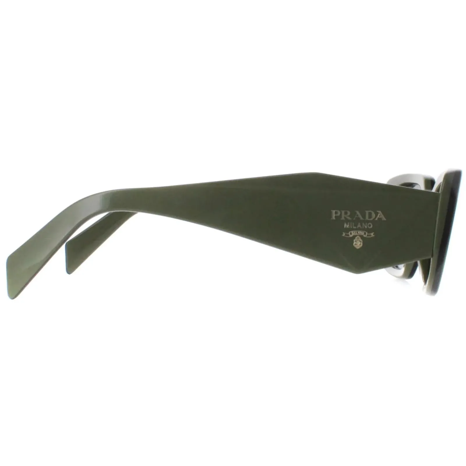 Prada Prada|Rectangle^Sunglasses PR17WS 13N5S0 Sage Black Dark Grey