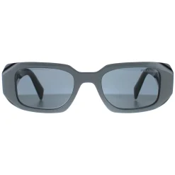 Prada Rectangle^Sunglasses PR17WS 11N09T Marble Black Graphite