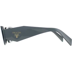 Prada Rectangle^Sunglasses PR17WS 11N09T Marble Black Graphite