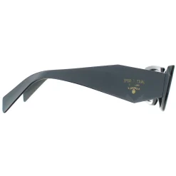 Prada Rectangle^Sunglasses PR17WS 11N09T Marble Black Graphite