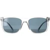 Prada Prada|Rectangle^Sunglasses PR18WS U430A9 Grey Crystal Blue
