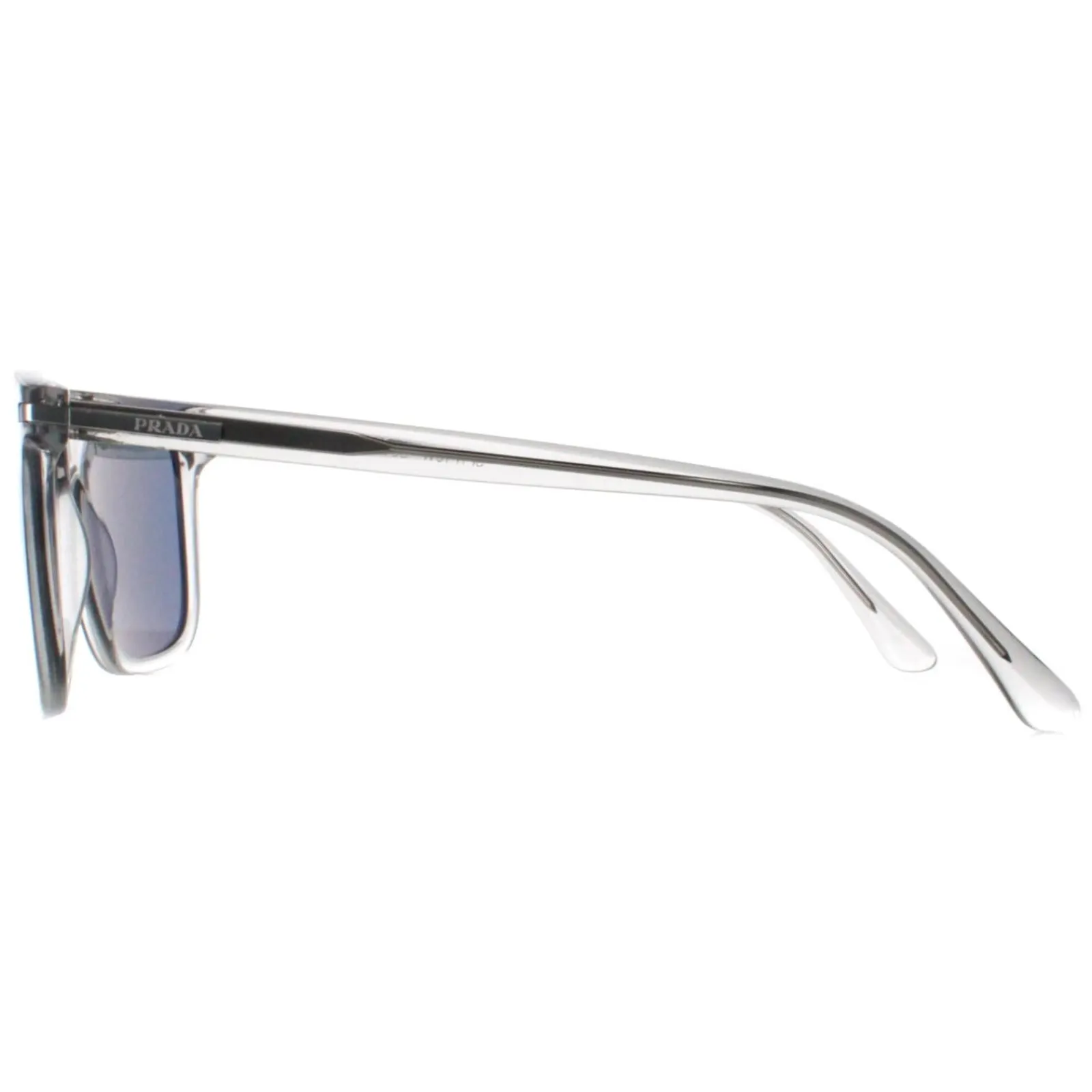 Prada Prada|Rectangle^Sunglasses PR18WS U430A9 Grey Crystal Blue