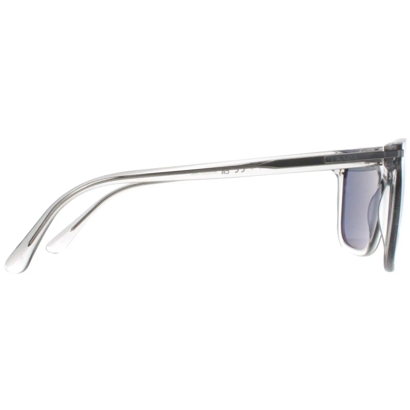 Prada Prada|Rectangle^Sunglasses PR18WS U430A9 Grey Crystal Blue