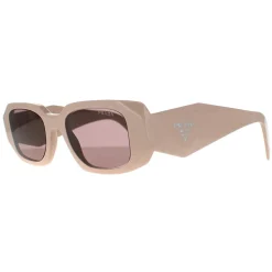 Prada Rectangle^Sunglasses PR17WS VYJ6X1 Powder Purple Brown
