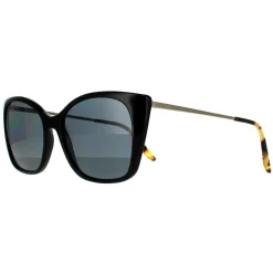Prada Polarised^Sunglasses PR12XS 1AB5Z1 Black Dark Grey Polarized