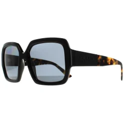 Prada Square|Polarised^Sunglasses PR21XS 1AB5Z1 Black Grey Polarized