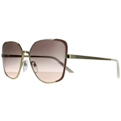 Prada Rectangle^Sunglasses PR60XS 07B4K0 Pale Gold and Matte Pink Pink Gradient