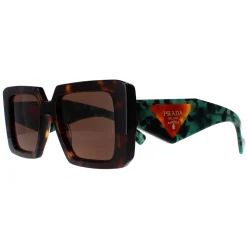 Prada Prada|Square^Sunglasses PR23YS 2AU06B Tortoise Dark Brown