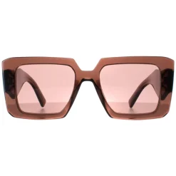 Prada Square|Prada^Sunglasses PR23YS 17O60B Brown Transparent Light Brown