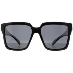 Prada Prada|Square^Sunglasses PR24ZS 1AB5S0 Black Dark Grey