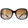 Prada Polarised^Sunglasses PR04ZSF 2AU6E1 Tortoise Brown Gradient Polarized