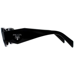 Prada Prada|Rectangle^Symbole Sunglasses - Women Luxury Rectangle PR17WS 1AB5S0 - Blac
