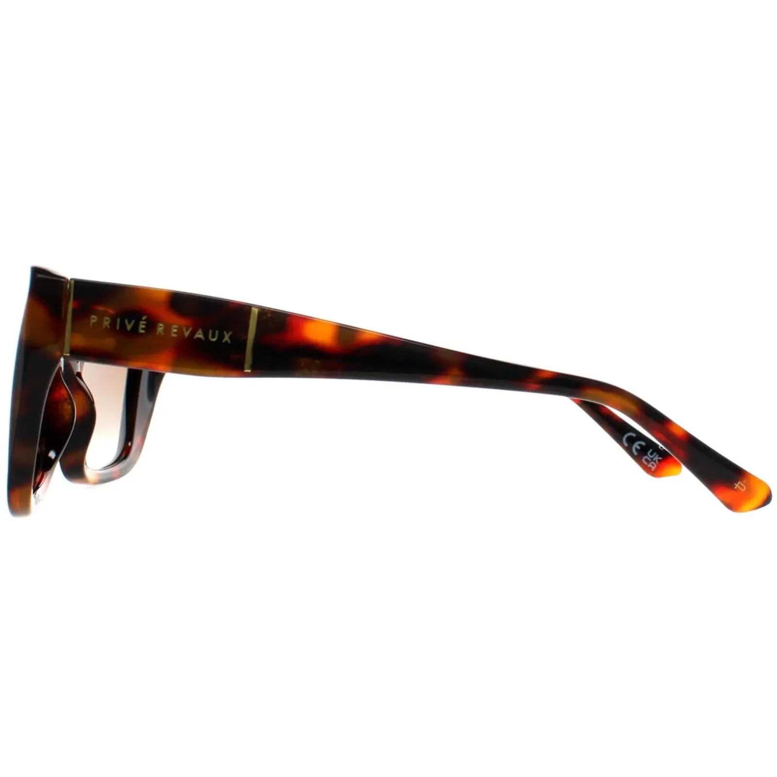 Prive Revaux Cat-Eye^Sunglasses Buena Vista 2.0 WR9 LA Tortoise Brown Gradient