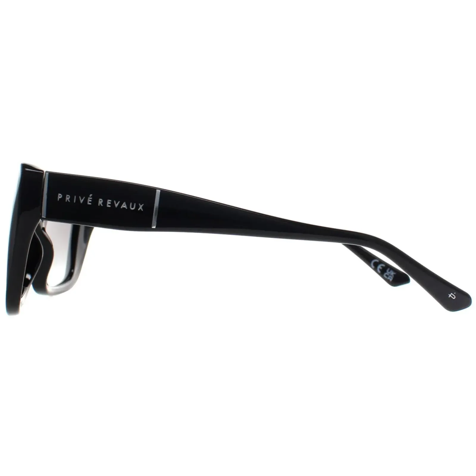 Prive Revaux Cat-Eye^Sunglasses Buena Vista 2.0 807 WJ Black Grey