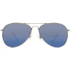 Prive Revaux Aviator|Aviator^Sunglasses Commando Mini 010 Z7 Palladium Blue Gradient