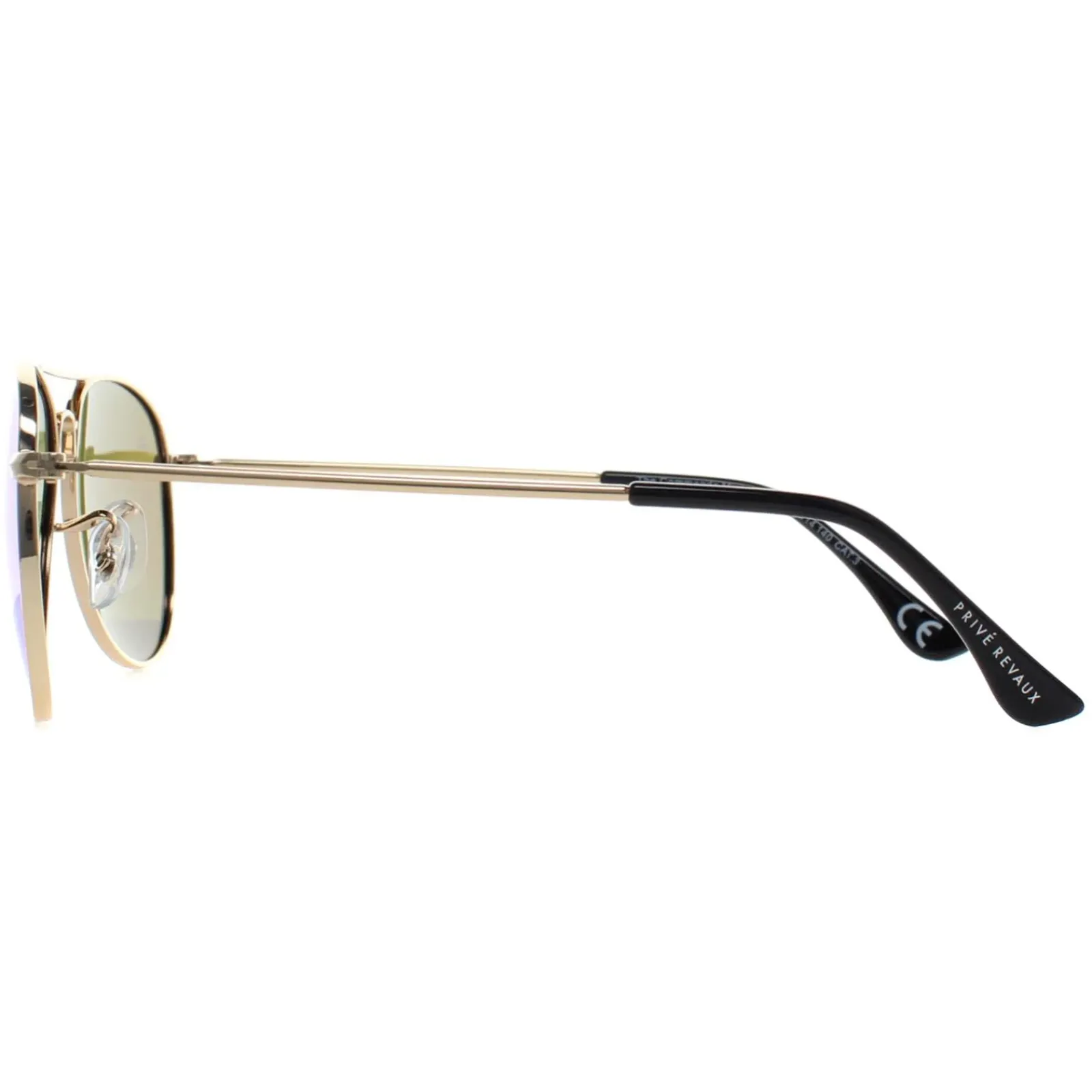 Prive Revaux Aviator|Aviator^Sunglasses Commando Mini 010 Z7 Palladium Blue Gradient