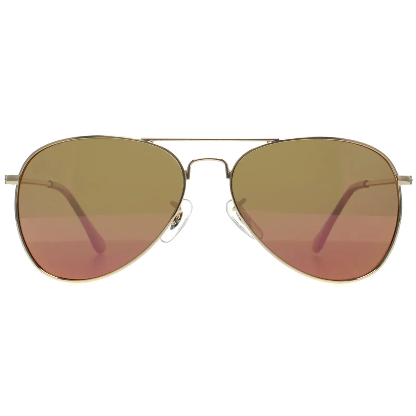 Prive Revaux Aviator|Aviator^Sunglasses Commando Mini J5G AI Champagne Gold Pink Mirro