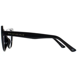 Prive Revaux Cat-Eye^Sunglasses Oh Darling 807 M9 Black Grey
