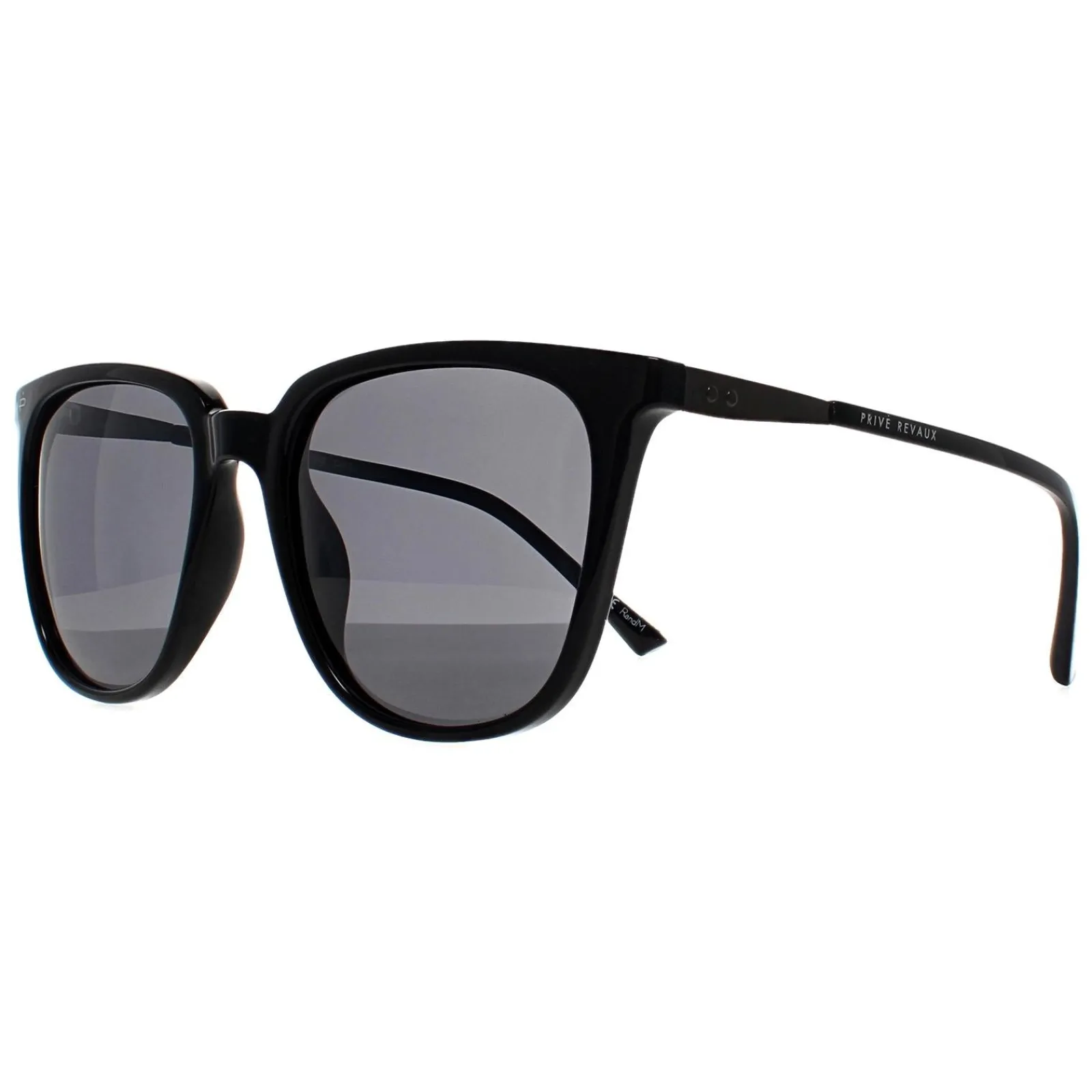Prive Revaux Square|Square^Sunglasses Pioneer 807 Caviar Black Grey