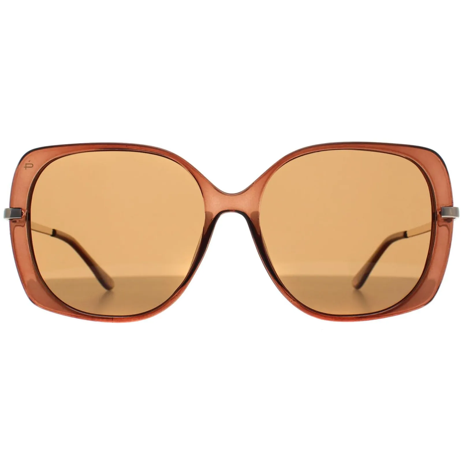 Prive Revaux Square^Sunglasses Vintage Babe FG4 SP Latte Brown Gold