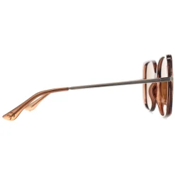 Prive Revaux Square^Sunglasses Vintage Babe FG4 SP Latte Brown Gold