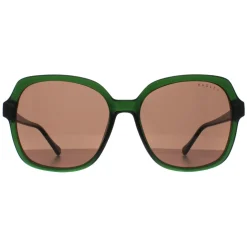 Radley Square^Sunglasses Phoenix 6505 107PA Transparent Dark Green Brown