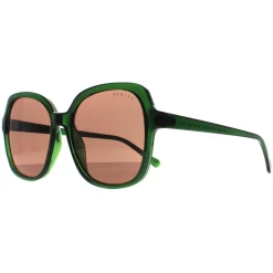 Radley Square^Sunglasses Phoenix 6505 107PA Transparent Dark Green Brown